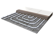 Vloerverwarming installeren op krimpnetten