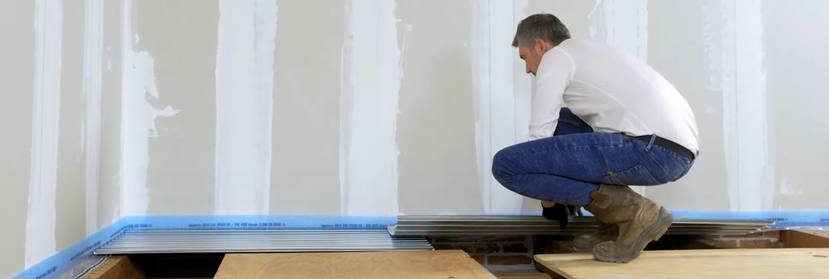 Vloerverwarming Lewisplaat
