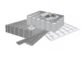 Materialen voor droogbouw-installaties