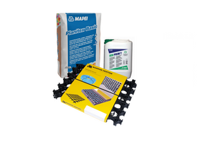 Bevestigingsmaterialen voor dunbed-systemen