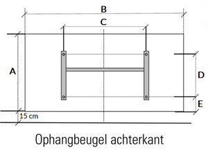 KLIMA ophangbeugel