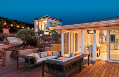 Elektrische Terrasstralers