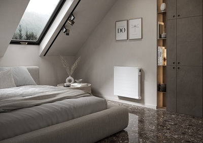 Elektrische Yali-radiator Slaapkamer