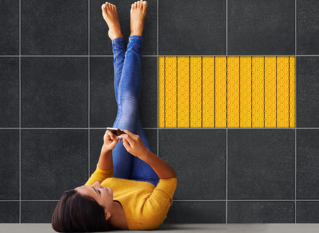 e-HEAT DECO-Mat systeem