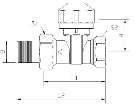 thermostatische afsluiter