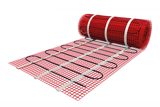 Verwarmingsmat Set 1,5 m² / 225 Watt Set met C16-thermostaat | Wit (inbouw) - afb. 6