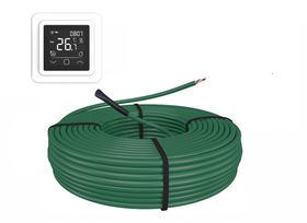 e-HEAT Cable Set 170,6 m / 2900 Watt Set met C16-thermostaat | Wit