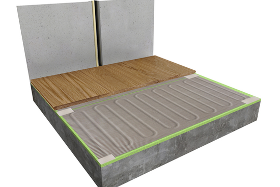 ALU-Mat Set 4m² / 560 Watt Set met C16-thermostaat | Wit (inbouw) - afb. 5