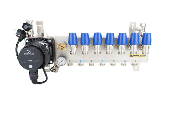 Compact RVS Front LTV-Verdeler - afb. 1