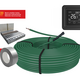 e-HEAT Cable Set 170,6 m / 2900 Watt Set met C16-thermostaat | Zwart - afb. 2