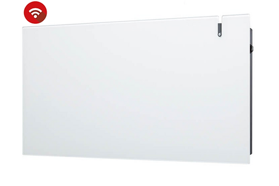 EREA WI-FI Infrarood-paneelradiator 1000 Watt | Wit glaspaneel (45cm x 80cm) - afb. 1