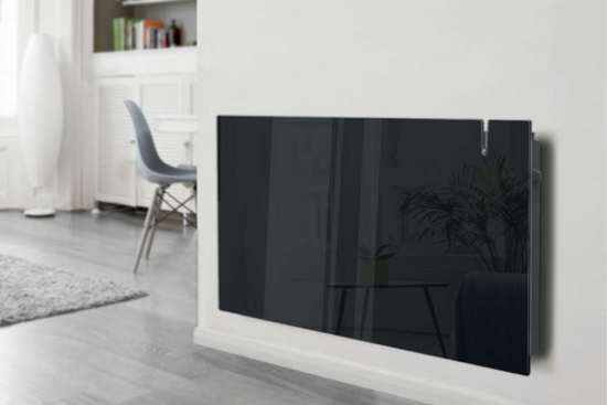 EREA WI-FI Infrarood-paneelradiator 1000 Watt | Zwart glaspaneel (45cm x 80cm) - afb. 4