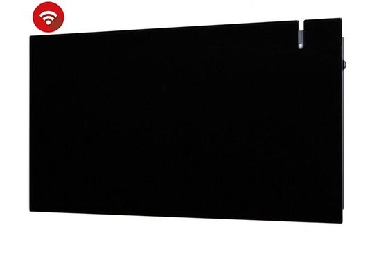 EREA WI-FI Infrarood-paneelradiator 1000 Watt | Zwart glaspaneel (45cm x 80cm) - afb. 1