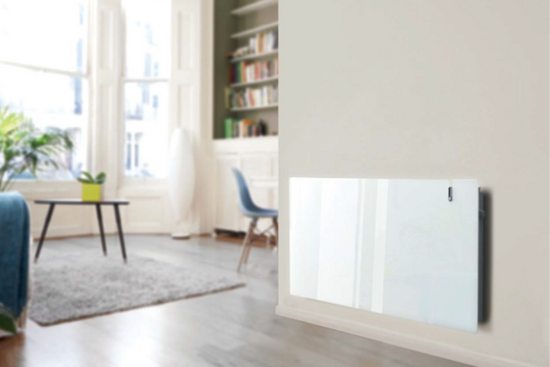 EREA WI-FI Infrarood-paneelradiator 1500 Watt | Wit glaspaneel (45cm x 102cm) - afb. 2