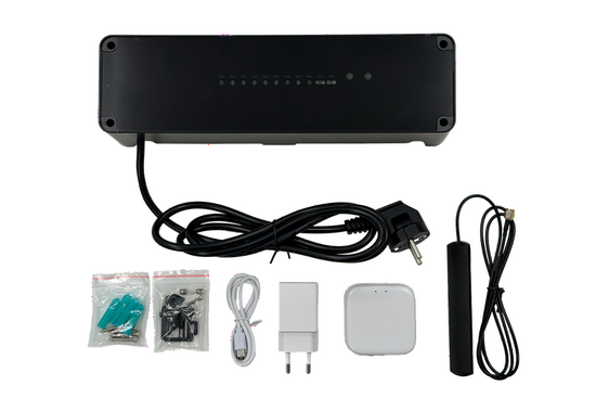 H128-CC Regelunit RF H128-Set | Regelunit met H128-G-Gateway | RAL 9011 Zwart - afb. 3