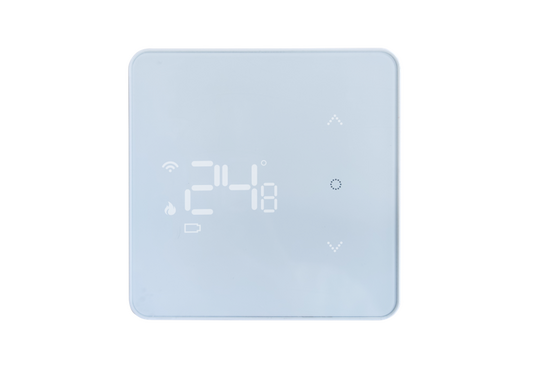 H128-T Klokthermostaat Draadloze ruimtethermostaat, H128-T | RAL 9010 Wit - afb. 1