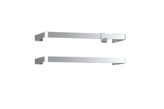 ICON Aluminium Handdoek-beugels Set van 2 beugels en 1 handdoekhaak - afb. 1