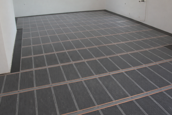 Infrarood Folie Set 25 m² / 3000 Watt Set met C16-thermostaat | Zwart - afb. 5