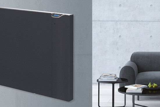 KLIMA Elektrische Paneelradiator 2000 Watt (50cm x 124cm) | Grijs (RAL 7024) - afb. 3
