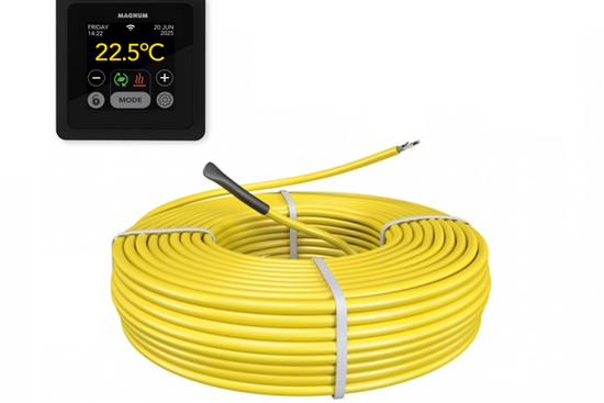 MAGNUM Cable Set 41,2 m / 700 Watt Set met MRC-thermostaat | Zwart - afb. 1