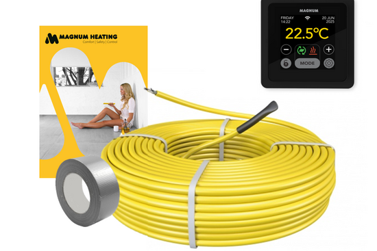 MAGNUM Cable Set 41,2 m / 700 Watt Set met MRC-thermostaat | Zwart - afb. 2