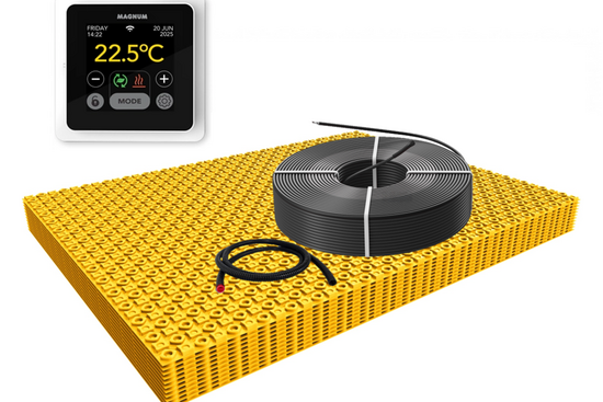 MAGNUM Decoupling Set 3m² / 450 Watt Set met MRC²-thermostaat | Wit - afb. 1