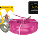 MAGNUM HeatBoard Cable Set 65 m / 650 Watt Set (6,5 m²) met MRC | Zwart - afb. 2