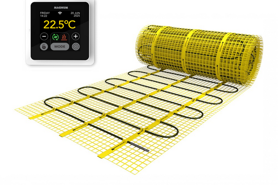 MAGNUM Mat Set 1,75 m² / 263 Watt Set met MRC-thermostaat | Wit - afb. 1