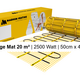 MAGNUM Mat op Maat met Keuzethermostaat Mat 20,00 m² | 2500 Watt - afb. 2