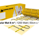 MAGNUM Mat op Maat met Keuzethermostaat Mat 8,00 m² | 1200 Watt - afb. 1