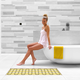 MAGNUM Mat Set met Thermostaat in Wit Mat 2,50 m² | 375 Watt - afb. 3