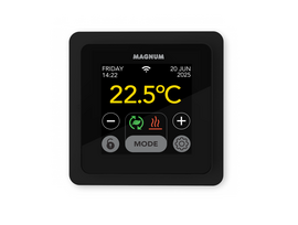 MAGNUM MRC² WiFi Klokthermostaat MRC²-thermostaat (inbouw) | RAL 9011 Zwart