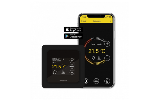 MAGNUM MRC WiFi Klokthermostaat MRC-thermostaat (inbouw) | RAL 9011 Zwart - afb. 3