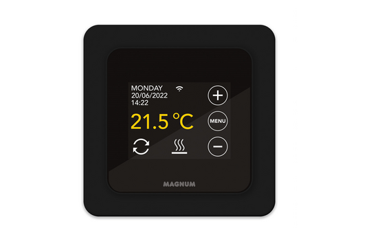 MAGNUM MRC WiFi Klokthermostaat MRC-thermostaat (inbouw) | RAL 9011 Zwart - afb. 1