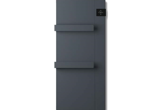 ONSEN Elektrische Badkamerradiator 750 Watt | Grijs (RAL 7024) - afb. 1