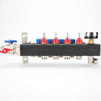 Open Compact Kunststof Dubbelwandig 12 Groeps, uitvoering links