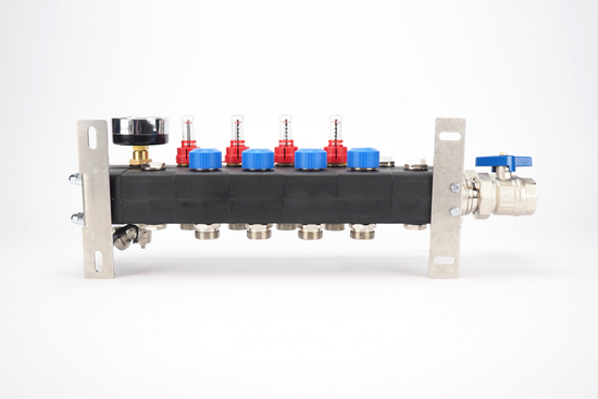 Open Compact Kunststof Dubbelwandig 15 Groeps, uitvoering links - afb. 6