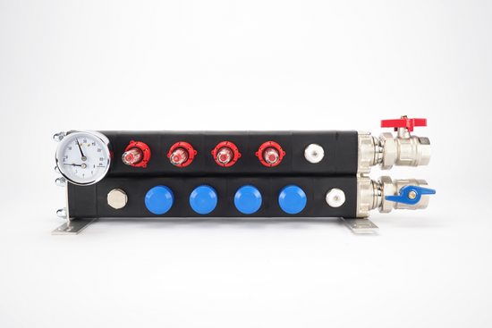 Open Compact Kunststof Dubbelwandig 4 Groeps, uitvoering links - afb. 4