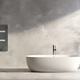 SILK Infrarood Badkamerradiator 750 Watt | Grijs glas - afb. 2
