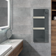SILK Infrarood Badkamerradiator 750 Watt | Grijs glas - afb. 3