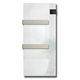SILK Infrarood Badkamerradiator 750 Watt | Wit glas - afb. 1