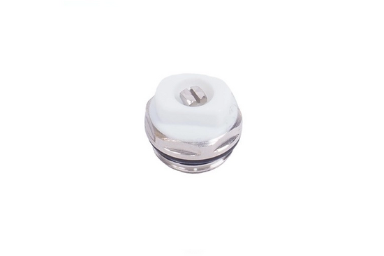 Collector-onderdelen Ontluchter (handmatig) - Vernikkeld 1/2" - afb. 1