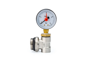 Collector-onderdelen Manometer met dompelbuis