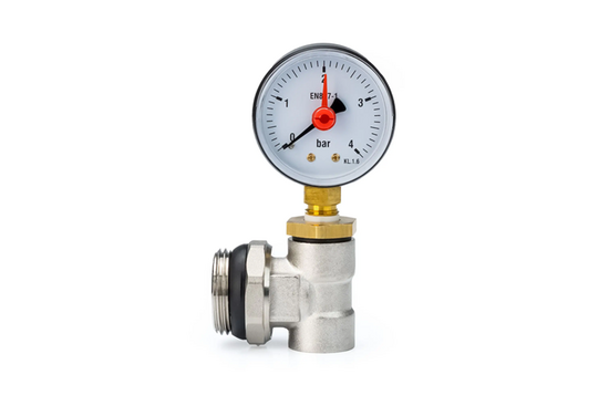 Collector-onderdelen Manometer met dompelbuis - afb. 1