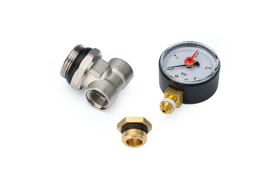 Verdeler-onderdelen Manometer met dompelbuis - afb. 2