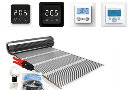 Verwarming Folie Set op Maat - afb. 1