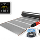 Verwarming Folie Set 10 m² / 1200 Watt Set met MRC-thermostaat | Wit - afb. 1