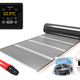 Verwarming Folie Set 10 m² / 1200 Watt Set met MRC-thermostaat | Zwart - afb. 1