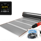 Verwarming Folie Set 15 m² / 1800 Watt Set met MRC-thermostaat | Zwart - afb. 1