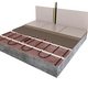 Verwarmingsmat Set  10 m² / 1500 Watt Set met MIC² WiFi-thermostaat | Wit - afb. 3